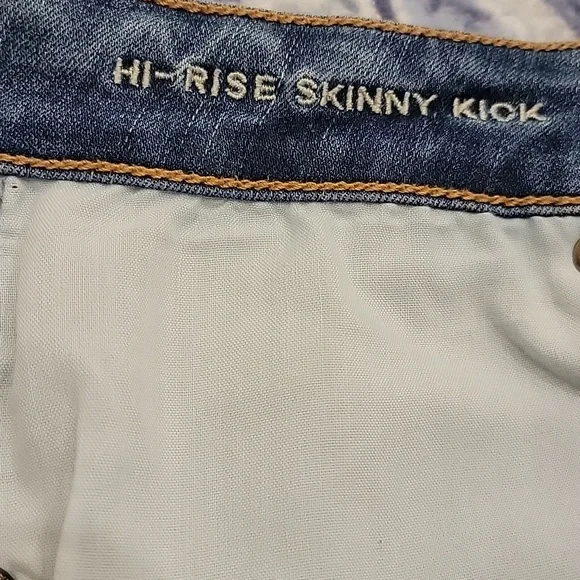 🍃 American Eagle Hi-Rise Skinny Kick 14 Short - Picture 5 of 6